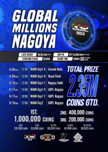 Global millions nagoya Day1